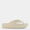 CROCS Infradito^Cr.207714 Classic Platform Flip Bone - Infradito Beige