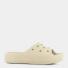 CROCS Ciabatte^Cr.208180 Classic Platform Slide W Bone - Ciabatte Beige