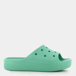 CROCS Ciabatte^Cr.208180 Classic Platform Slide W Jade - Ciabatte Verde