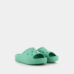 CROCS Ciabatte^Cr.208180 Classic Platform Slide W Jade - Ciabatte Verde