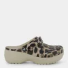CROCS Ciabatte^Cr.207844 Cls Platform Animal Remix Clg Bone/Leopard - Ciabatte Marrone