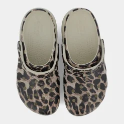 CROCS Ciabatte^Cr.207844 Cls Platform Animal Remix Clg Bone/Leopard - Ciabatte Marrone