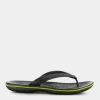 CROCS Infradito^Cr.11033 Crocband Flip U Graphite/Volt G. - Infradito Grigio