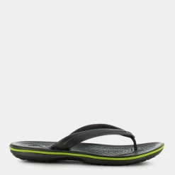 CROCS Infradito^Cr.11033 Crocband Flip U Graphite/Volt G. - Infradito Grigio