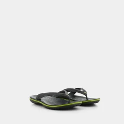 CROCS Infradito^Cr.11033 Crocband Flip U Graphite/Volt G. - Infradito Grigio