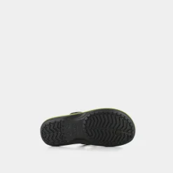 CROCS Infradito^Cr.11033 Crocband Flip U Graphite/Volt G. - Infradito Grigio