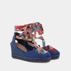 SHEEN Espadrillas^Cr-E22D-04 Campesina Blu