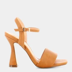 SHEEN Sandali^Cr-E22D-31 Cuoio - Sandali Marrone