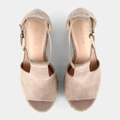 SHEEN Sandali^Cr-E22D-41 Taupe - Sandali Beige