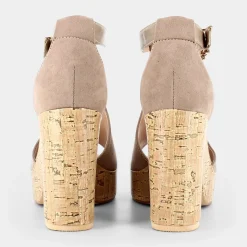 SHEEN Sandali^Cr-E22D-41 Taupe - Sandali Beige