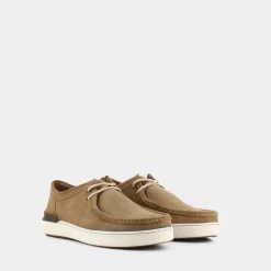 CLARKS Stringate^170281 Curt Lite Wally Stringate Beige