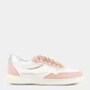 GEOX Sneakers^D261Bg0Bu10C8029 Jaysen Off White/Cipria - Sneakers Rosa