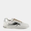 GEOX Sneakers^D261Bg0Bunfc0007 Jaysen White/Silver - Sneakers Beige