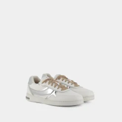 GEOX Sneakers^D261Bg0Bunfc0007 Jaysen White/Silver - Sneakers Beige