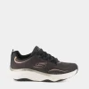 SKECHERS Sportive^149837 D'Lux Fitness Black Mesh/Rose Gold - Sportive Nero