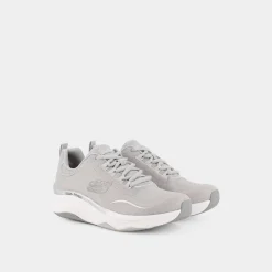 SKECHERS Sportive^149837 D'Lux Fitness Gray Mesh/Silver - Sportive Grigio
