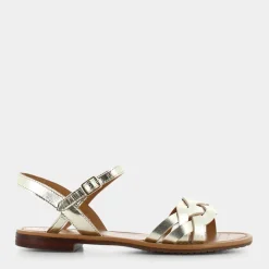 GEOX Sandali^D35Lxb000Cfc2012 Sozy Platino - Sandali Oro