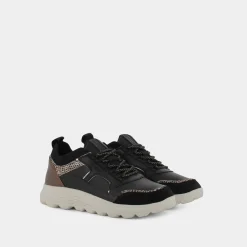 GEOX Sneakers^D26Nuc00085C9876 Spherica Black/Off White - Sneakers Bianco