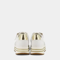 GEOX Sneakers^D35Qhe085Kyc1327 Kency /Platino - Sneakers Bianco