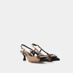 APEPAZZA Chanel^Dressy03 - Cognac/Nero - Chanel Marrone