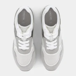 GEOX Sneakers^D25Rrb0As22C0898 Runntix Silver/Lt Grey - Sneakers Bianco