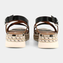 GEOX Sandali^D25Srd043Zic9999 Eolie Sandali Nero