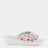 DUNE VERDI Ciabatte^Du-E24D-01 Gufi Multicolor - Ciabatte Bianco