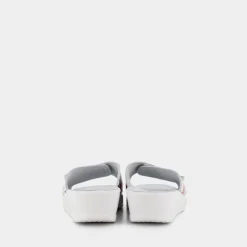 DUNE VERDI Ciabatte^Du-E24D-01 Gufi Multicolor - Ciabatte Bianco