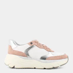 GEOX Sneakers^D35Ufa08522C1Z8Z Diamanta Bianco/Nude - Sneakers Multicolor