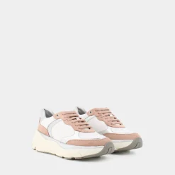 GEOX Sneakers^D35Ufa08522C1Z8Z Diamanta Bianco/Nude - Sneakers Multicolor