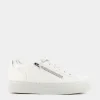 GEOX Sneakers^D35Vwb0Bcbnc0007 Claudin White/Silver - Sneakers Bianco