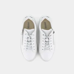 GEOX Sneakers^D35Vwb0Bcbnc0007 Claudin White/Silver - Sneakers Bianco