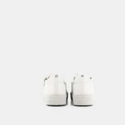 GEOX Sneakers^D35Vwb0Bcbnc0007 Claudin White/Silver - Sneakers Bianco