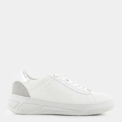 GEOX Sneakers^D35Vxa0Buewc0451 Ljuba Off Wht/Platinum - Sneakers Bianco
