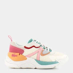 LACOSTE Sportive^E02191 Lw2 Xtra Off Wht/Pnk - Sportive Bianco