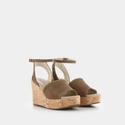 NERO GIARDINI Sandali^E307663D Castoro - Sandali Marrone