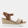 NERO GIARDINI Sandali^E307720D Cognac - Sandali Marrone