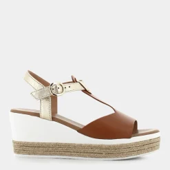 NERO GIARDINI Sandali^E307712D Cognac - Sandali Marrone
