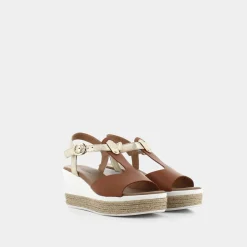 NERO GIARDINI Sandali^E307712D Cognac - Sandali Marrone