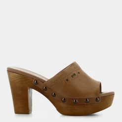 NERO GIARDINI Sandali^E218640D Cuoio - Sandali Marrone