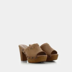 NERO GIARDINI Sandali^E218640D Cuoio - Sandali Marrone