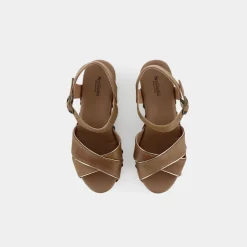 NERO GIARDINI Sandali^E307790D Cuoio - Sandali Marrone
