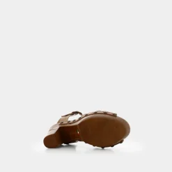 NERO GIARDINI Sandali^E307790D Cuoio - Sandali Marrone