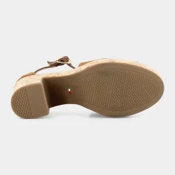 NERO GIARDINI Sandali^E115820D Cuoio - Sandali Marrone