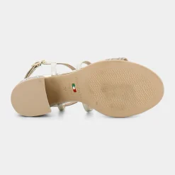 NERO GIARDINI Sandali^E012262D Ivory - Sandali Bianco
