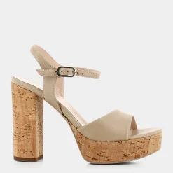 NERO GIARDINI Sandali^E307530D Lino - Sandali Beige