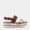 NERO GIARDINI Sandali^E218880D Marrone/Platino - Sandali Beige
