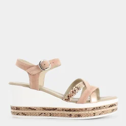 NERO GIARDINI Sandali^E115780D Platino - Sandali Beige