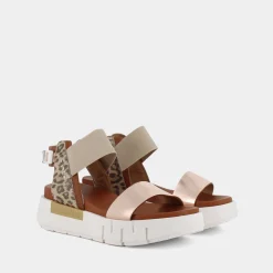 NERO GIARDINI Sandali^E219022D Platino - Sandali Beige