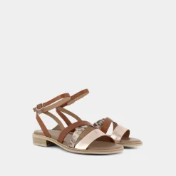 NERO GIARDINI Sandali^E218673D Platino - Sandali Beige
